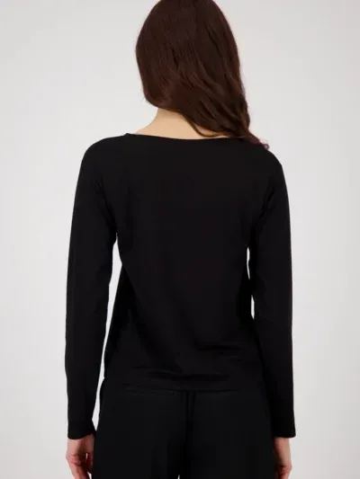 Monari skjorte bluse Sort 2