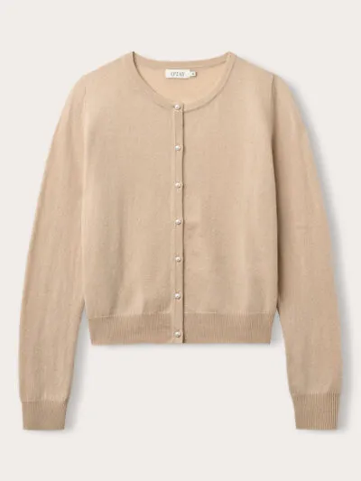 O’TAY Victoria cardigan – Sand