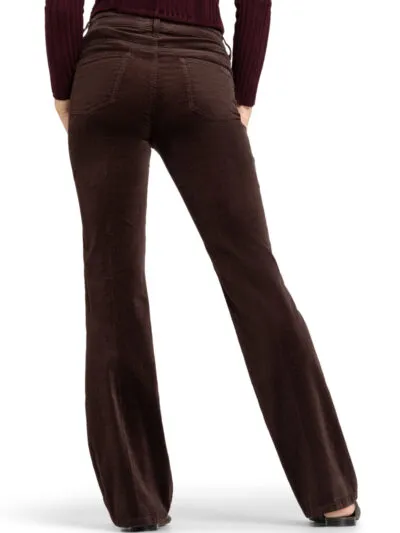 Cambio Paris flared floejl brun 1