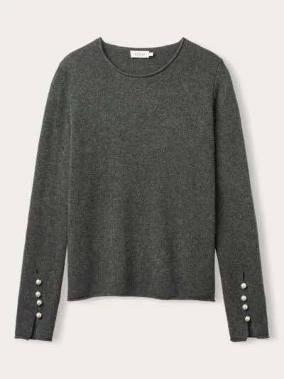 O`TAY Abbelone cashmere sweater - dark grey