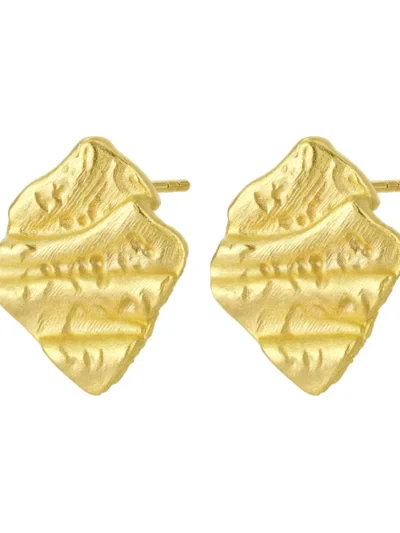 Zefina øreringe - Skyla forgyldt