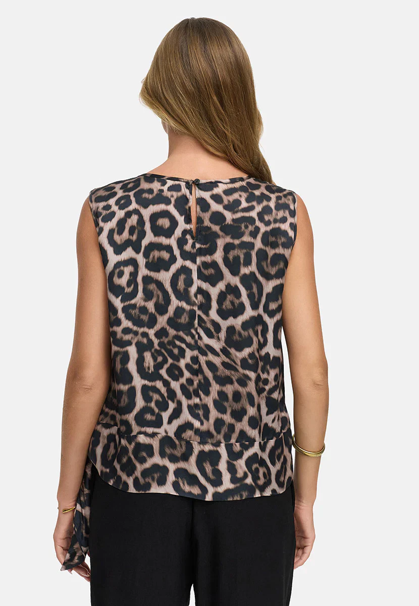 Catnoir top - leopardprint - Billede 2