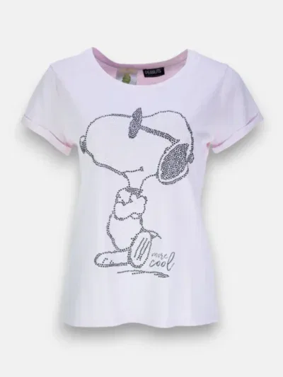 Princess Goes Hollywood Snoopy t-shirt - lyserød