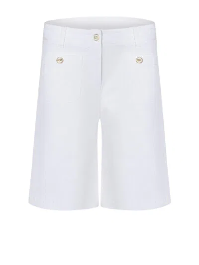 Cambio Blake shorts - hvid