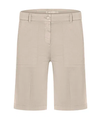 Cambio Stella bermunda shorts - sand